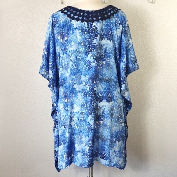 Profile by Gottex  One Size Taj Mahal Caftan Swim Cover-Up - Picture 5 of 8